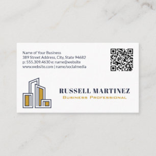 Logo de la ville Immobilier Carte de visite de