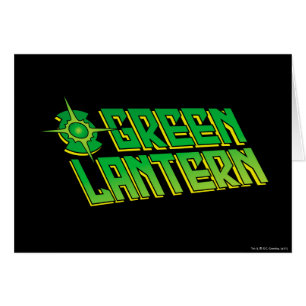 Logo de lanterne verte - incliné