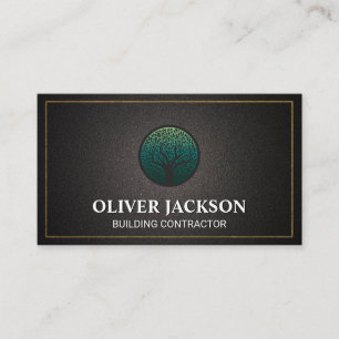 Logo de l'arbre   Carte de visite immobilier de co