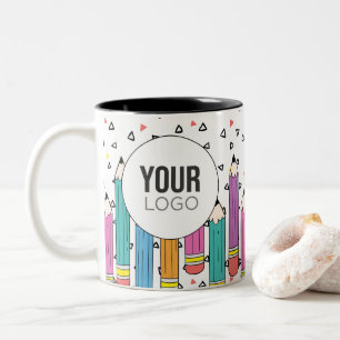 Logo de l'école Doodle Mug
