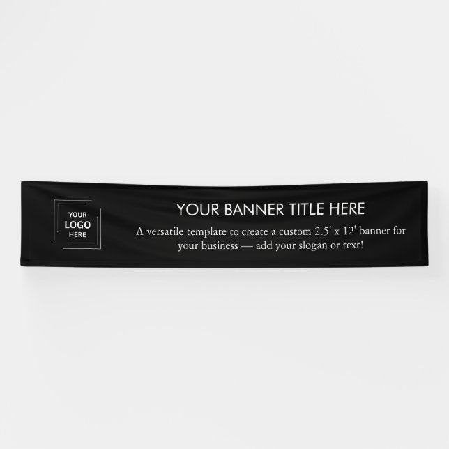 Logo de l'entreprise | Bannière d'entreprise moder (Horizontal)