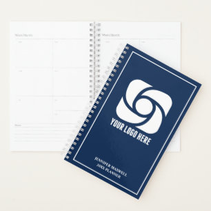 Logo de l'entreprise bleu marine personnalisé Entr
