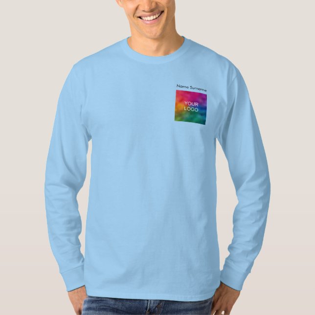 Logo de l'entreprise de design avant T-shirt homme (Devant)