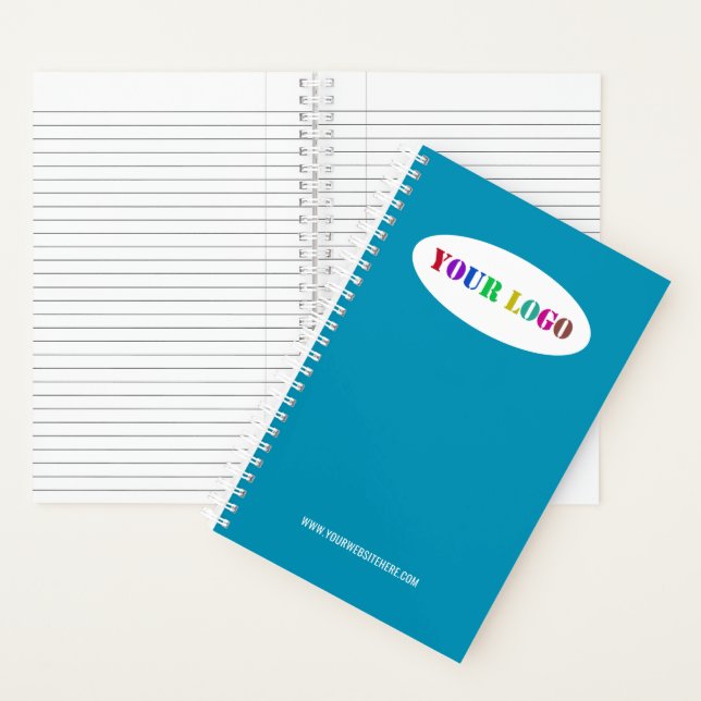 Logo de l'entreprise personnalisée et Carnet de te (À l'intérieur)