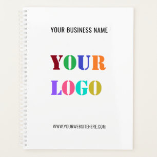 Logo de l'entreprise personnalisée et planificateu