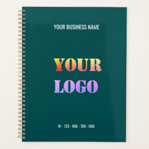 Logo de l'entreprise personnalisée et planificateu