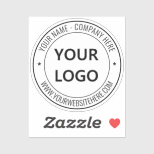 Logo de l'entreprise personnalisée et Sticker pers