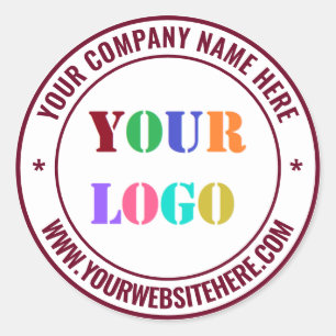 Logo de l'entreprise personnalisée et Stickers tex