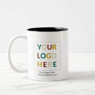 Logo de l'entreprise personnalisée Mug de logo per