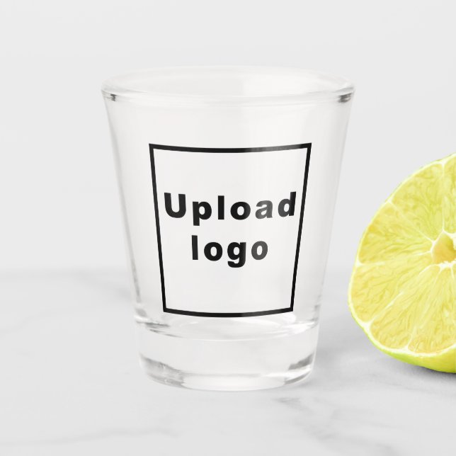 Logo de l'entreprise sur verre de tir (Devant)