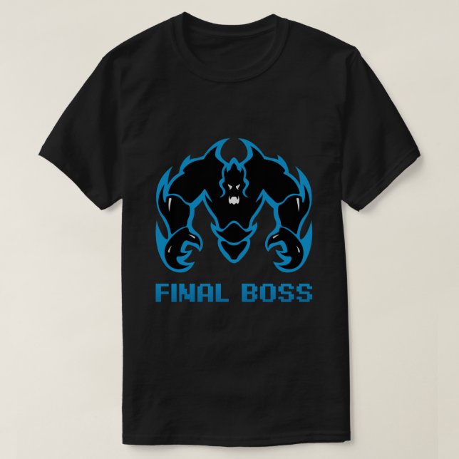 Logo de l'équipe BOSS FINAL T-shirt ajusté (Design devant)