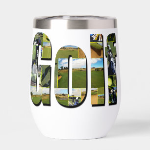 Logo de l'image de composition du golf,