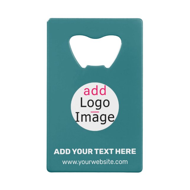 Logo de marque moderne sur mesure Deep Sea Green (Devant)