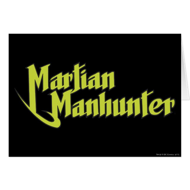 Logo de Martian Manhunter (Devant horizontal)