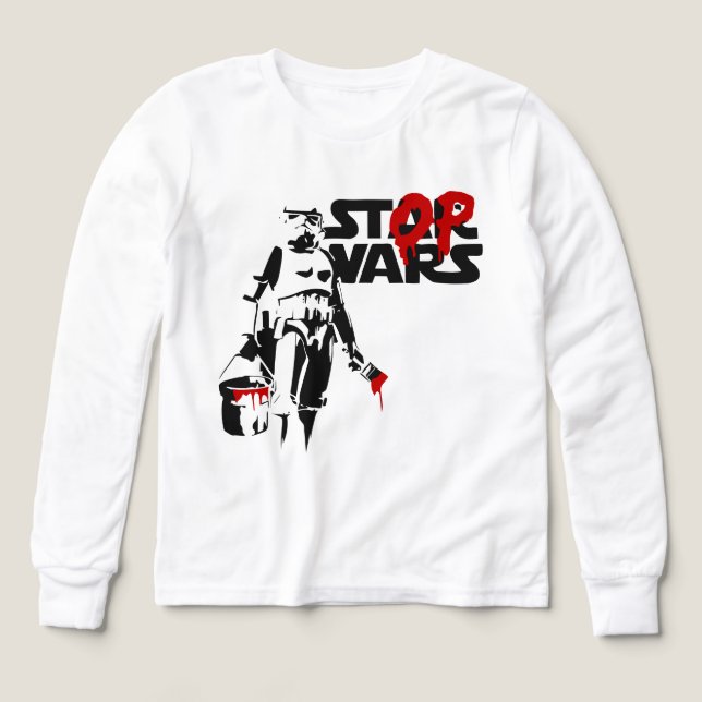 Logo de parodie Stop Wars (Motif recto)