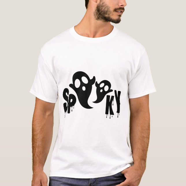 Logo de personnage de dessin amusant T-shirt (Devant)