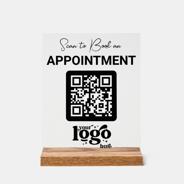 Logo de société professionnelle QR Code Entreprise (Recto)