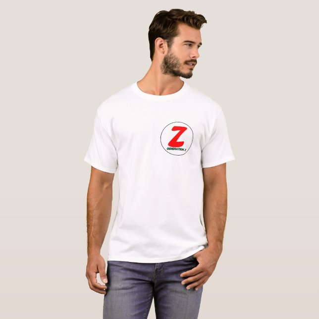 Logo de T-shirt de génération de Z (Devant entier)