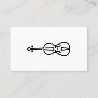 Logo de violon - Cartes de visite