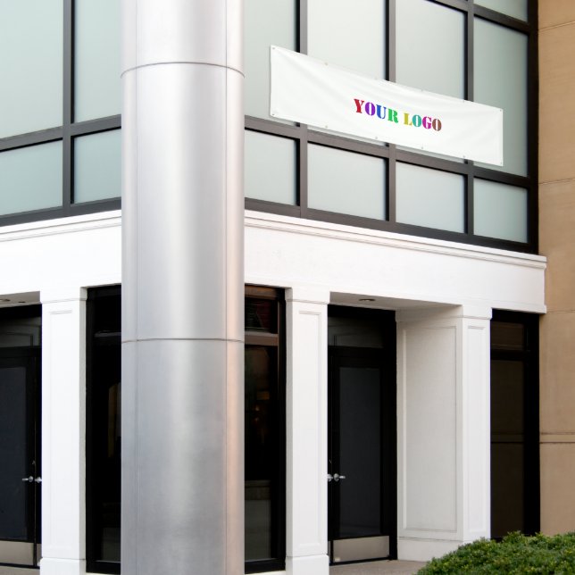 Logo de votre entreprise Bannière promotionnelle (Bâtiment extérieur)
