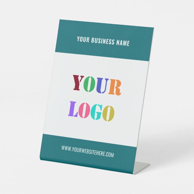 Logo de votre entreprise et panneau Pedestal de te (Recto)