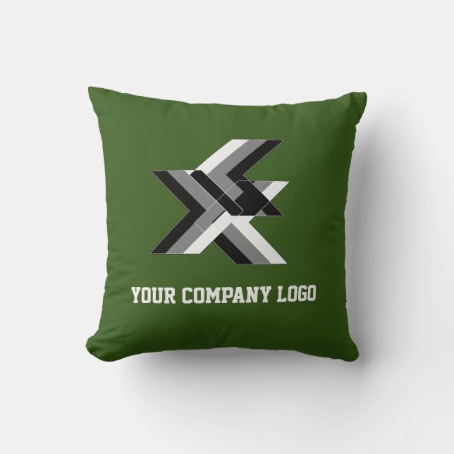 LOGO DE VOTRE ENTREPRISE, oreiller à lancer person (Recto)