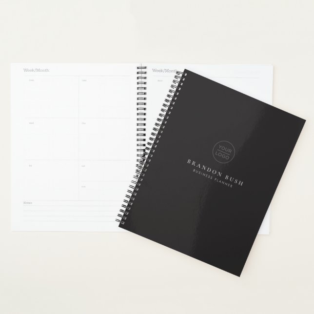 Logo de votre entreprise Planificateur professionn (Devant avec enveloppe)