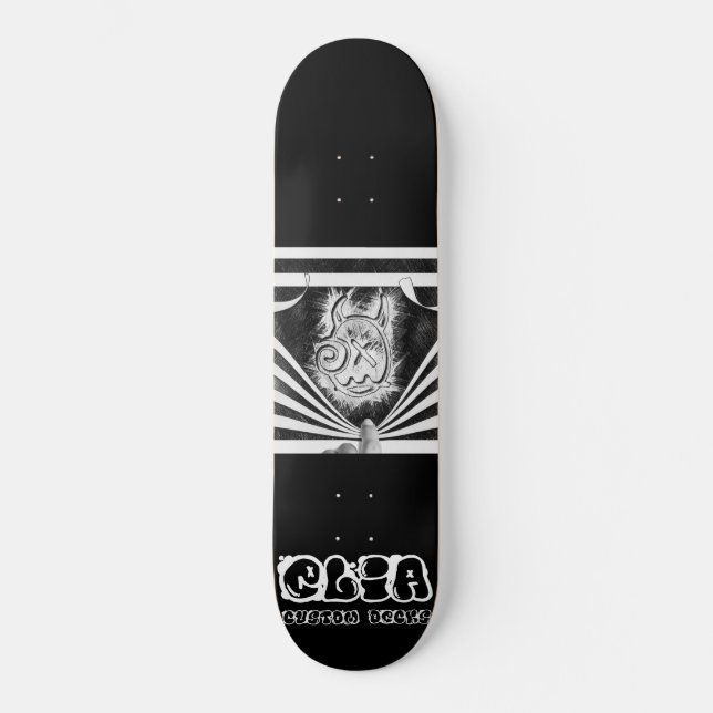 Logo-Deck für flüchtige Blick-a-Boo Skateboard (Vorderseite)