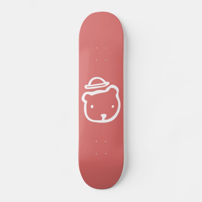 Logo-Deck Skateboard (Vorderseite)