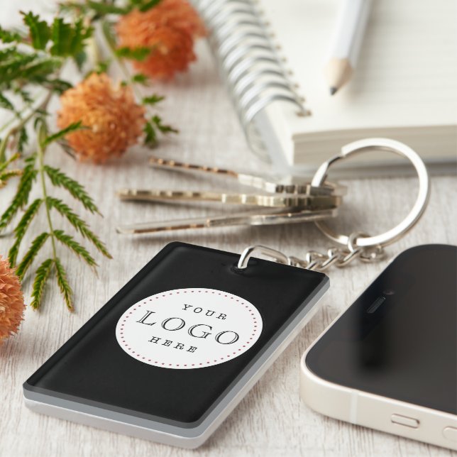 Logo d'entreprise Code QR double face (Devant droit)