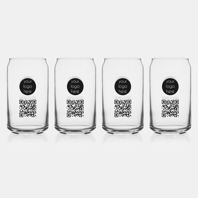 Logo d'entreprise Code QR promotionnel de la socié (Recto)