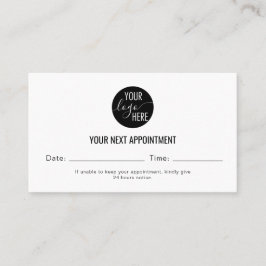 Logo d'entreprise minimaliste Prochaines Cartes de