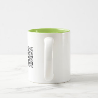 Logo d'entreprise moderne avec code QR Mug