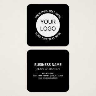 Logo d'entreprise ou toute image et texte modifiab
