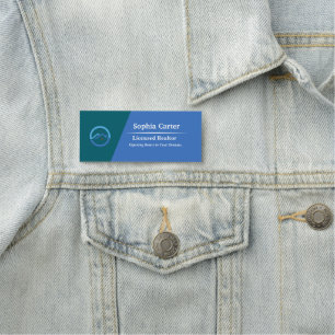 Logo d'entreprise personnalisé Badge magnétique em