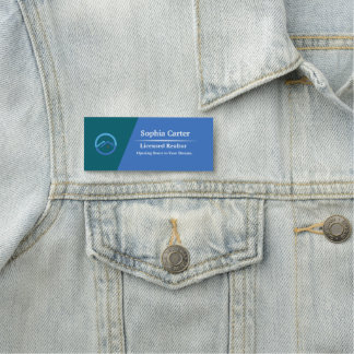 Logo d'entreprise personnalisé Badge magnétique em