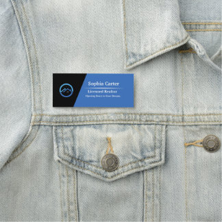 Logo d'entreprise personnalisé Badge Magnétique Em