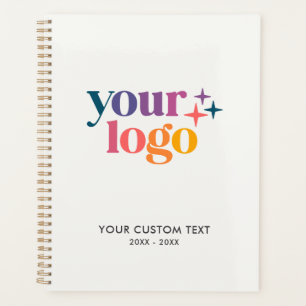 Logo d'entreprise personnalisé blanc cassé