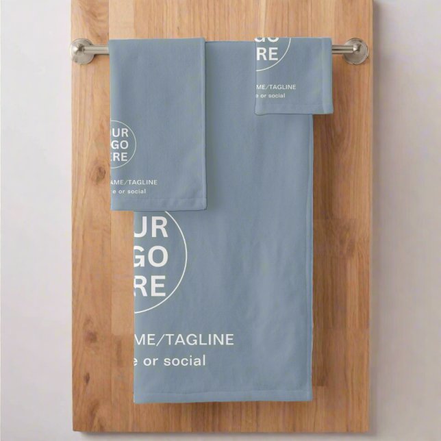 Logo d'entreprise personnalisé et texte l Dusty Bl (Créateur téléchargé)