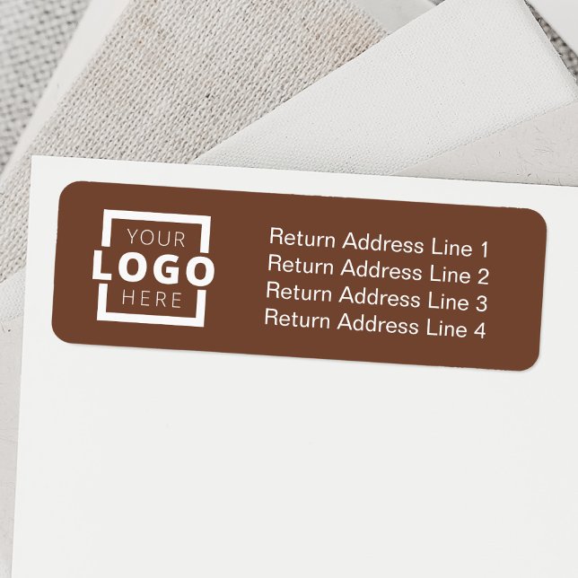 Logo d'entreprise personnalisé Étiquette de marque (Créateur téléchargé)