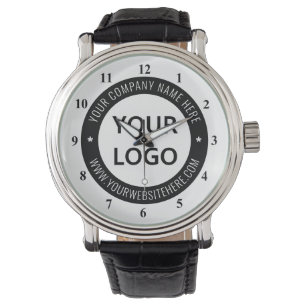 Logo d'entreprise personnalisé Exemple de montre m