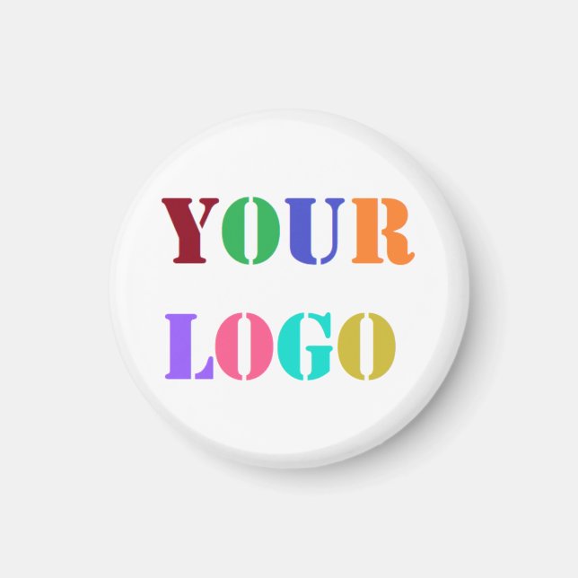 Logo d'entreprise personnalisé Magnet promotionnel (Devant)