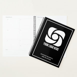 Logo d'entreprise personnalisé noir blanc 2027 Soc