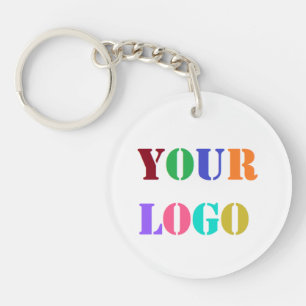 Logo d'entreprise personnalisé Porte - clé promoti