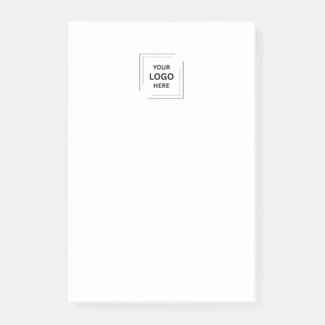 Logo d'entreprise | Post-it simple et professionne (Devant)