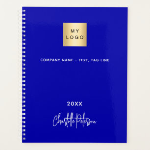Logo d'entreprise Royal blue monogram 2026