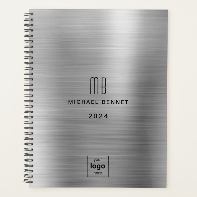 Logo d'entreprise Silver Grey 2024 (Devant)