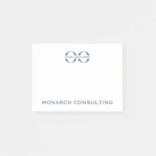 Logo d'entreprise simple 4x3 Post-it Notes