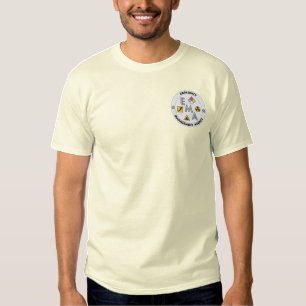 Logo der Agentur für Notfallmanagement Besticktes T-Shirt