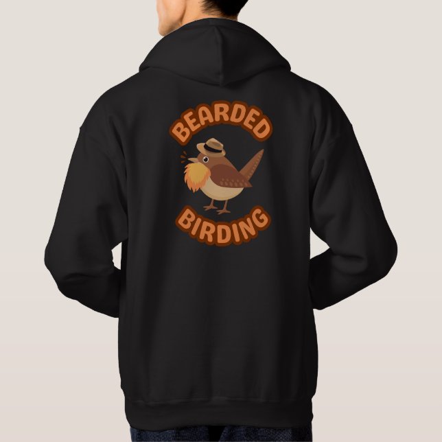 Logo der Barti-Vogelbeobachtung Hoodie (Rückseite)